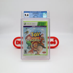 TOY STORY MANIA! CGC GRADED 9.4 A! NEW & Factory Sealed! (XBox 360)