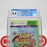 TOY STORY MANIA! CGC GRADED 9.4 A! NEW & Factory Sealed! (XBox 360)