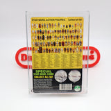 THE EMPEROR PALPATINE + POTF COLLECTOR'S COIN! 92 BACK AFA GRADED 75 - NEW Authentic & Factory Sealed! (MOC Vintage Star Wars Figure)