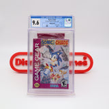 SONIC CHAOS - CGC GRADED 9.6 A++! NEW & Factory Sealed! (Sega Game Gear)
