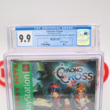 CHRONO CROSS - CGC GRADED 9.9 A++! NEW & Factory Sealed! (PS1 PlayStation 1)