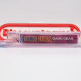 SONIC CHAOS - CGC GRADED 9.6 A++! NEW & Factory Sealed! (Sega Game Gear)