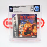 THE INCREDIBLES: RISE OF THE UNDERMINER - WATA GRADED 9.8 A++! NEW & Factory Sealed! (Game Boy Advance GBA)
