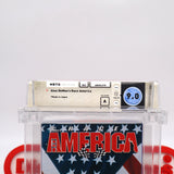 ALEX DEMEO'S RACE AMERICA (DODGE VIPER COVER) - WATA GRADED 9.0 A! NEW & Factory Sealed with Authentic H-Seam! (NES Nintendo)