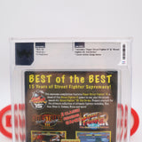 CAPCOM'S STREET FIGHTER ANNIVERSARY COLLECTION - PERFECT/HIGHEST GRADED WATA 10 A++! NEW & Factory Sealed! (PS2 PlayStation 2)