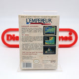 L'EMPEREUR (KOEI) - NEW & Factory Sealed with Authentic H-Seam! (NES Nintendo)