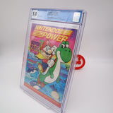 NINTENDO POWER ISSUE #28 - SUPER MARIO WORLD COVER - CGC GRADED 5.0