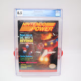 NINTENDO POWER ISSUE #27 - MEGA MAN COVER - CGC GRADED 6.5