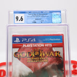 GOD OF WAR III 3: REMASTERED - WATA GRADED 9.6 A+! NEW & Factory Sealed! (PS4 PlayStation 4)