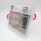 SIM CITY - WATA GRADED 8.0 A! NEW & Factory Sealed! (SNES Super Nintendo)