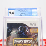 ANGRY BIRDS: STAR WARS - CGC GRADED 9.4 A! NEW & Factory Sealed! (Nintendo Wii)