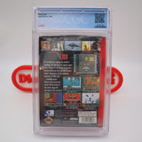 TRUE LIES - ARNOLD SCHWARZENEGGER - CGC GRADED 9.8 A++! NEW & Factory Sealed! (Sega Genesis)
