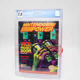 NINTENDO POWER ISSUE #24 - VICE: PROJECT DOOM COVER - CGC GRADED 7.5