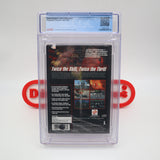 SILENT SCOPE 2 II: DARK SILHOUETTE - CGC GRADED 9.8 A+! NEW & Factory Sealed! (PS2 PlayStation 2)