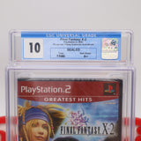 FINAL FANTASY X-2 - PERFECT/HIGHEST GRADED CGC 10 A++! NEW & Factory Sealed! (PS2 PlayStation 2)