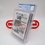 FIFA SOCCER 96 1996 - CGC GRADED 9.8 A++! NEW & Factory Sealed! (Sega Genesis)