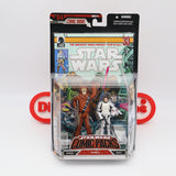 STAR WARS: COMIC PACKS #3 - CHEWBACCA & HAN SOLO (STORMTROOPER DISGUISE) - NEW Authentic & Factory Sealed!