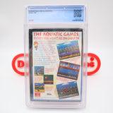 THE AQUATIC GAMES STARRING JAMES POND - CGC GRADED 9.8 A++! NEW & Factory Sealed! (Sega Genesis)