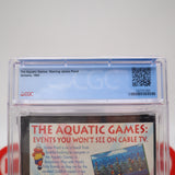 THE AQUATIC GAMES STARRING JAMES POND - CGC GRADED 9.8 A++! NEW & Factory Sealed! (Sega Genesis)