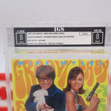 AUSTIN POWERS: INTERNATIONAL MAN OF MYSTERY - IGS GRADED 8 BOX & 8 SEAL! NEW & Factory Sealed with Authentic H-Overlap Seam! (VHS)