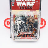 STAR WARS: COMIC PACKS TALES #22 - CLONE COMMANDER & SUPER BATTLE DROID - NEW Authentic & Factory Sealed!