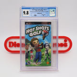 HOT SHOTS GOLF: OPEN TEE 2 II - CGC GRADED 9.8 A+! NEW & Factory Sealed! (PSP PlayStation Portable)