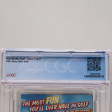 HOT SHOTS GOLF: OPEN TEE 2 II - CGC GRADED 9.8 A+! NEW & Factory Sealed! (PSP PlayStation Portable)