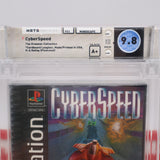 CYBERSPEED / CYBER SPEED LONGBOX - WATA GRADED 9.8 A+! NEW & Factory Sealed! (PS1 PlayStation 1)
