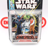 STAR WARS: COMIC PACKS #1 - DARTH VADER & REBEL OFFICER - NEW Authentic & Factory Sealed!