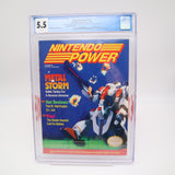 NINTENDO POWER ISSUE #22 - METAL STORM COVER - CGC GRADED 5.5