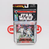 STAR WARS: COMIC PACKS #4 - LUKE SKYWALKER (STORMTROOPER DISGUISE) & R2-D2 - NEW Authentic & Factory Sealed!