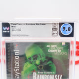 TOM CLANCY'S RAINBOW SIX: LONE WOLF - WATA GRADED 9.8 A++! NEW & Factory Sealed! (PS1 PlayStation 1)