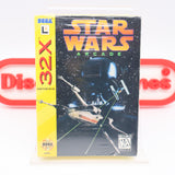 STAR WARS: ARCADE - NEW & Factory Sealed with Authentic 3-Sided Seam! (Sega Genesis 32X)
