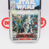 STAR WARS: COMIC PACKS #2 - GOVERNOR TARKIN & STORMTROOPER - NEW Authentic & Factory Sealed!