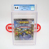 SONIC & SEGA ALL-STARS RACING - CGC GRADED 9.8 A++! NEW & Factory Sealed! (PS3 PlayStation 3)