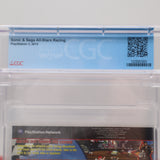 SONIC & SEGA ALL-STARS RACING - CGC GRADED 9.8 A++! NEW & Factory Sealed! (PS3 PlayStation 3)