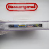 SONIC & SEGA ALL-STARS RACING - CGC GRADED 9.8 A++! NEW & Factory Sealed! (PS3 PlayStation 3)