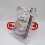 SHANGHAI - WATA PEDIGREE GRADED 9.6 A+! NEW & Factory Sealed! (SMS Sega Master System)