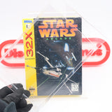 STAR WARS: ARCADE - NEW & Factory Sealed with Authentic 3-Sided Seam! (Sega Genesis 32X)