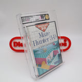 MAZE HUNTER 3-D 3D VGA GRADED 90+ MINT GOLD! NEW & Factory Sealed! (SMS Sega Master System)