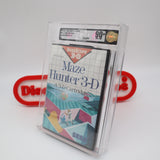 MAZE HUNTER 3-D 3D VGA GRADED 90+ MINT GOLD! NEW & Factory Sealed! (SMS Sega Master System)