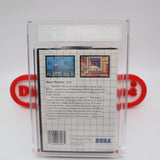 MAZE HUNTER 3-D 3D VGA GRADED 90+ MINT GOLD! NEW & Factory Sealed! (SMS Sega Master System)