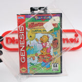 THE BERENSTAIN BEARS: CAMPING ADVENTURE - NEW & Factory Sealed with Authentic V-Overlap Seam! (Sega Genesis)