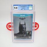 BATMAN: ARKHAM ORIGINS - CGC GRADED 9.8 A++! NEW & Factory Sealed! (Nintendo Wii U)