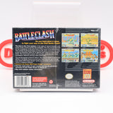 BATTLE CLASH / BATTLECLASH - NEW & Factory Sealed with Authentic V-Seam! (SNES Super Nintendo)