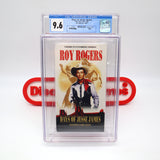 ROY ROGERS: DAYS OF JESSE JAMES - CGC GRADED 9.6 A++! NEW & Factory Sealed with Authentic H-Overlap Seam! (VHS)