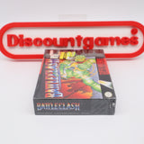 BATTLE CLASH / BATTLECLASH - NEW & Factory Sealed with Authentic V-Seam! (SNES Super Nintendo)