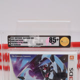 POKEMON ULTRA MOON - VGA GRADED 85+ NM+ GOLD! NEW & Factory Sealed! (Nintendo 3DS)