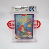 DISNEY'S THE LITTLE MERMAID - WATA GRADED 7.5 A+! NEW & Factory Sealed with Authentic H-Seam! (NES Nintendo)