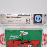 7-UP'S SPOT: THE VIDEO GAME! - WATA GRADED 9.6 A+! NEW & Factory Sealed with Authentic H-Seam! (NES Nintendo)